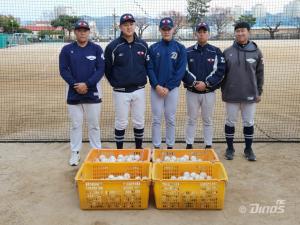 NC, 연고지역 고등학교 야구팀에 ‘드림볼’ 8,500개 기증
